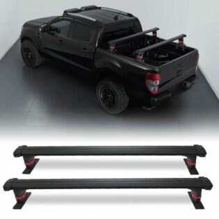 Ford Ranger T6 T7 T8 12-22 Heavy Duty 200kg Truck Bed Rail Cross Bars