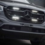 Stealth LED Mercedes X Class 2017-2020 Quad 6" Luminous LED Integration Grille Kit - 11,520 Lumens