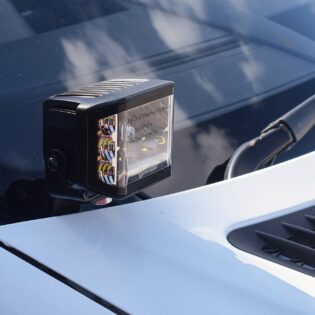 Stealth LED Mercedes Sprinter 2006-2013 Twin 4" Dark Force LED Bonnet Kit - 16,800 Lumens