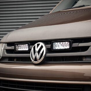 Stealth LED VW Transporter T5.1 2009-2015 Twin 7" Luminous LED Integration Kit - 10,080 Lumens