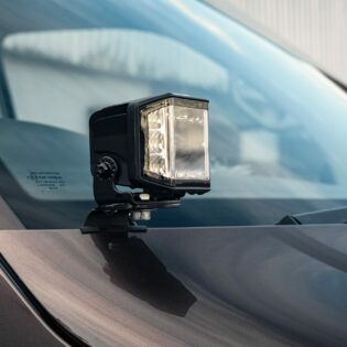 Stealth LED VW Transporter T5.1 2009-2015 Twin 4" Dark Force LED Bonnet Kit - 16,800 Lumens