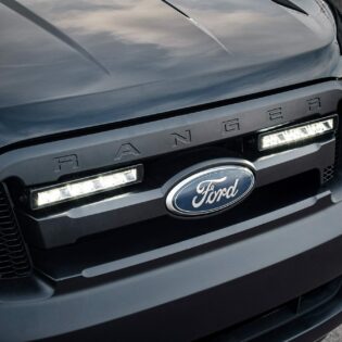 Stealth LED Ford Ranger T7 2015-2018 Twin 10" Luminous LED Integration Grille Kit - 7,560 Lumens