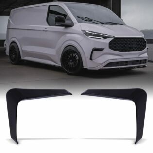 Ford Transit Custom MK2 24+ Gloss Black Front Canards