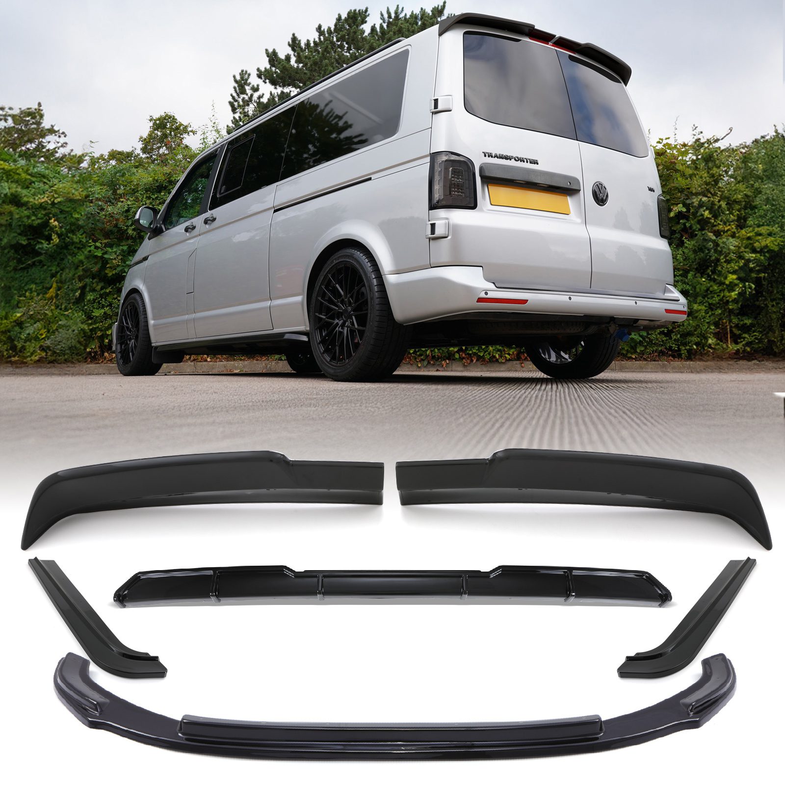 VW Transporter T6 / T6.1 Barn Door 2016+ Front &#038; Rear Aero Body Kit