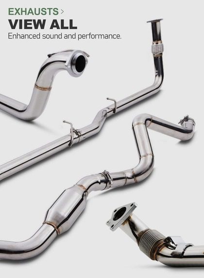 exhausts view all mega menu graphic