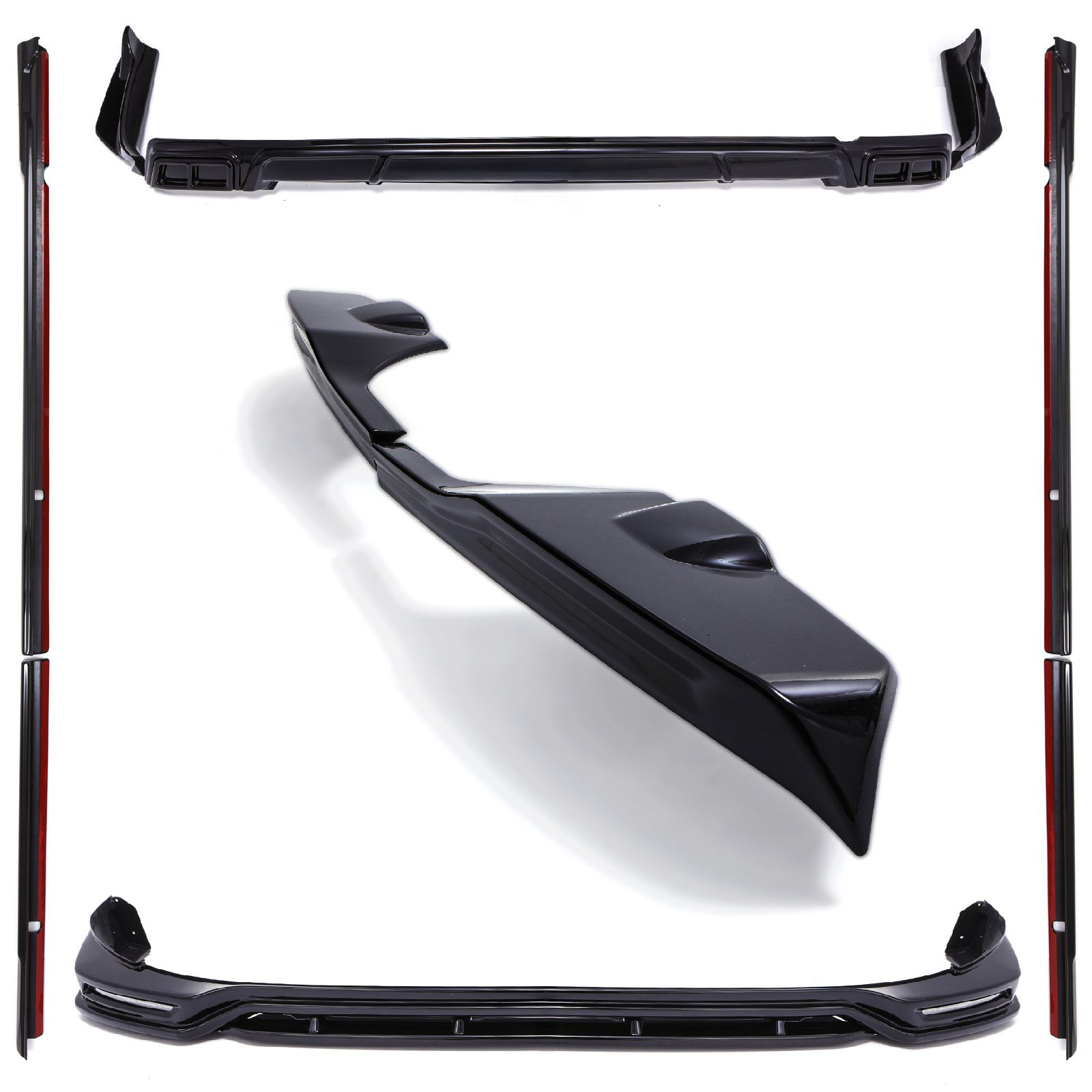 Ford Transit Custom SWB Barn Door MK2 2023+ Low Line Aero Body Kit with DRLs