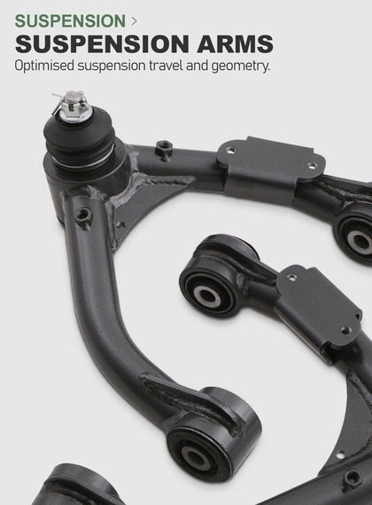 suspension arms mega menu graphic