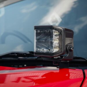 Stealth LED Mitsubishi L200 2019-2023 Twin 4" LED Ditch Light Kit - 16,800 Lumens