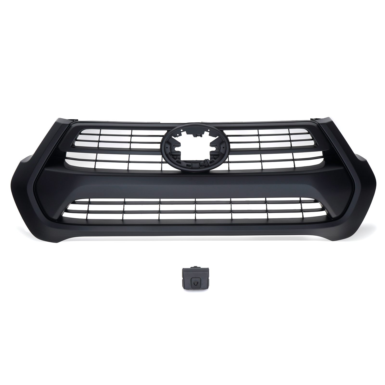 Toyota Hilux MK9 2021+ Front Bumper Matte Black Front Grille