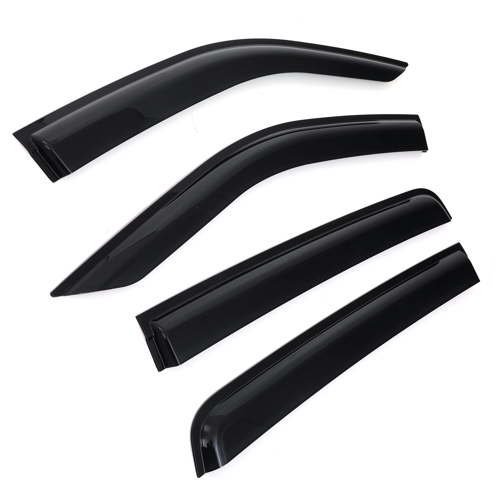 Maxus T90 2022+ Tinted 4 Piece Wind Deflector Kit