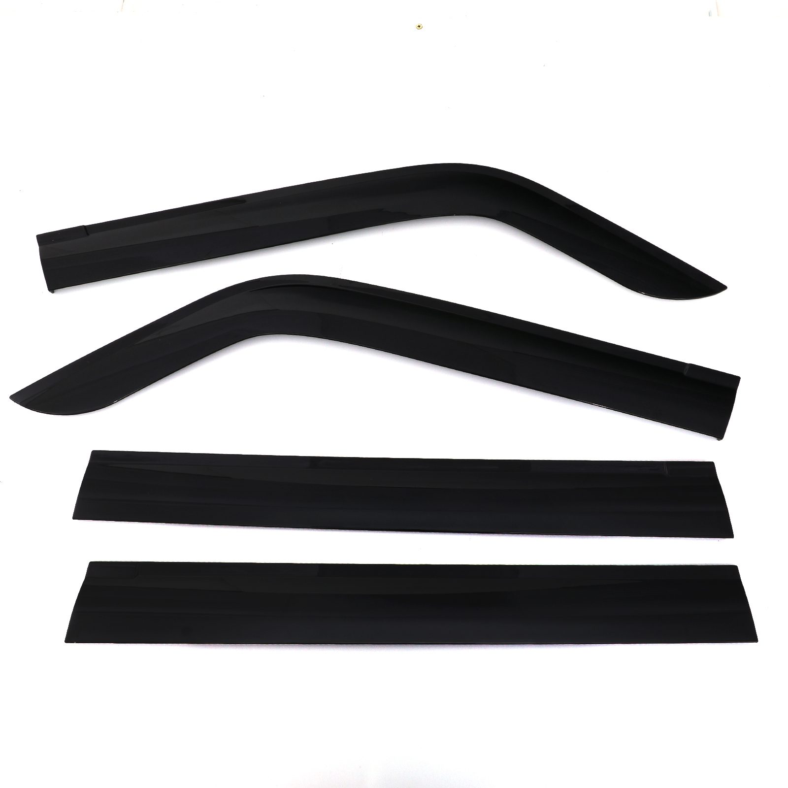 Toyota Land Cruiser Prado 250 2024+ Tinted Front & Rear Wind Deflectors