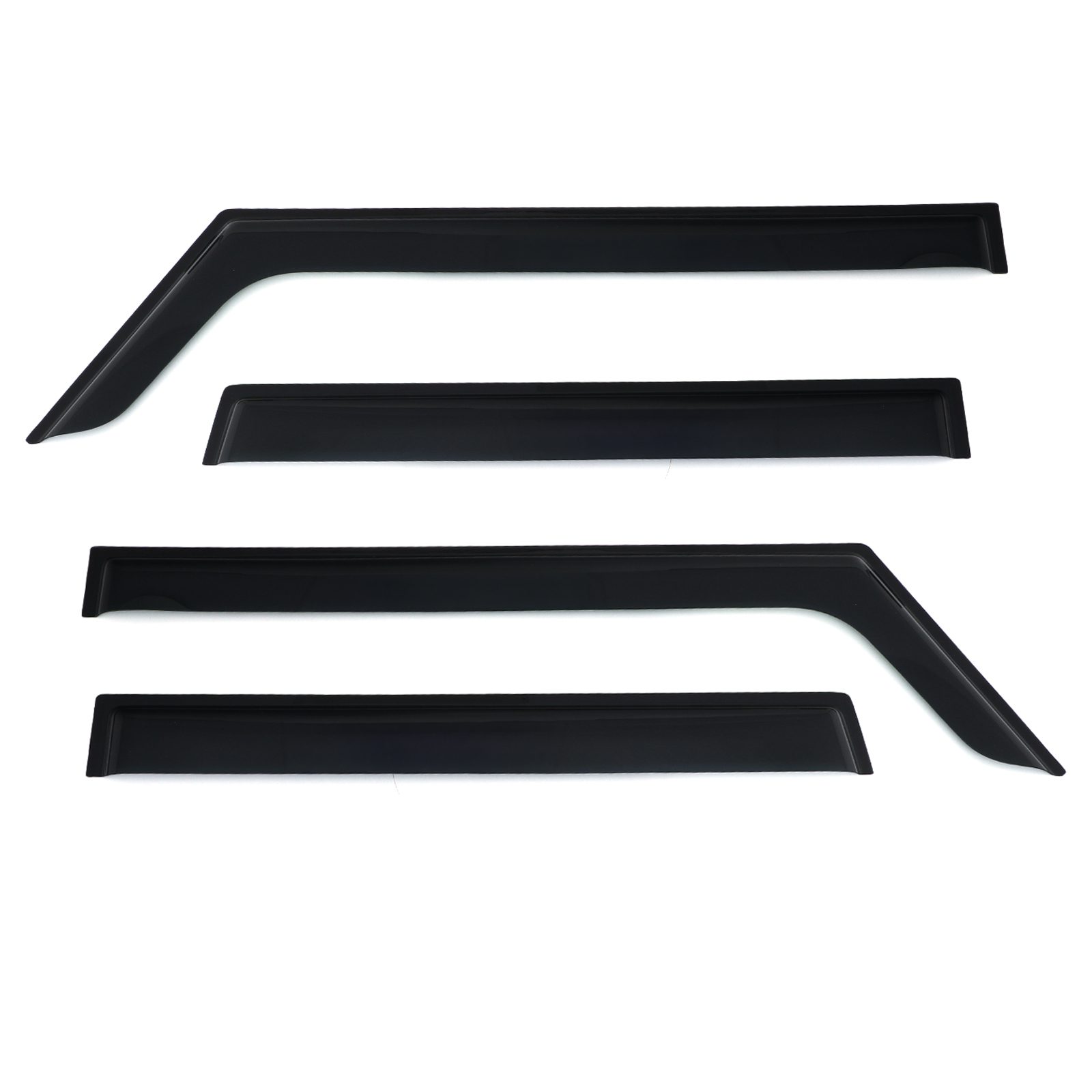 Suzuki Jimny 3 Door MK4 18 20 Front &amp Rear Tinted Wind Deflectors