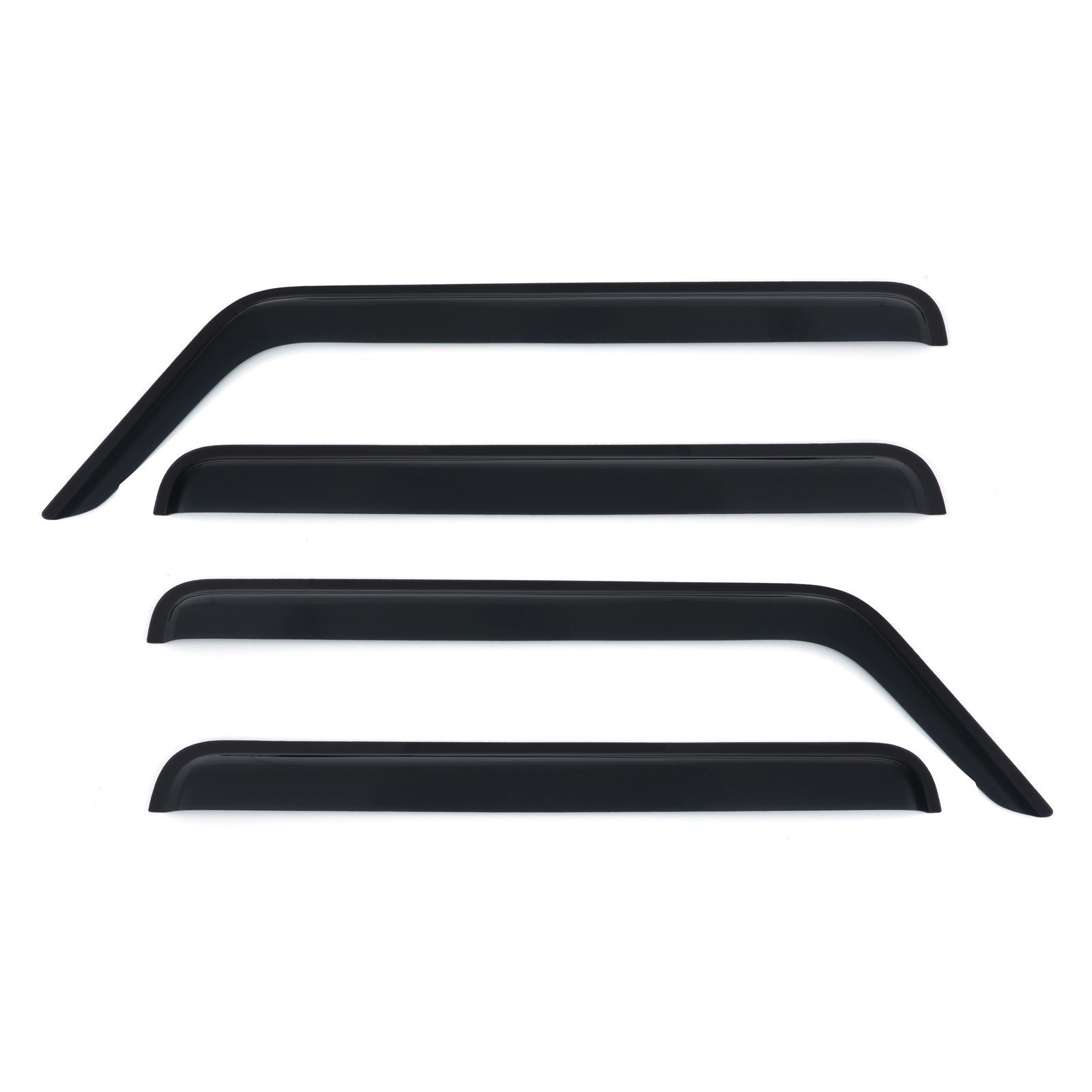 Suzuki Jimny 5-Door MK4 18-20 Front & Rear Slim Tinted Wind Deflectors