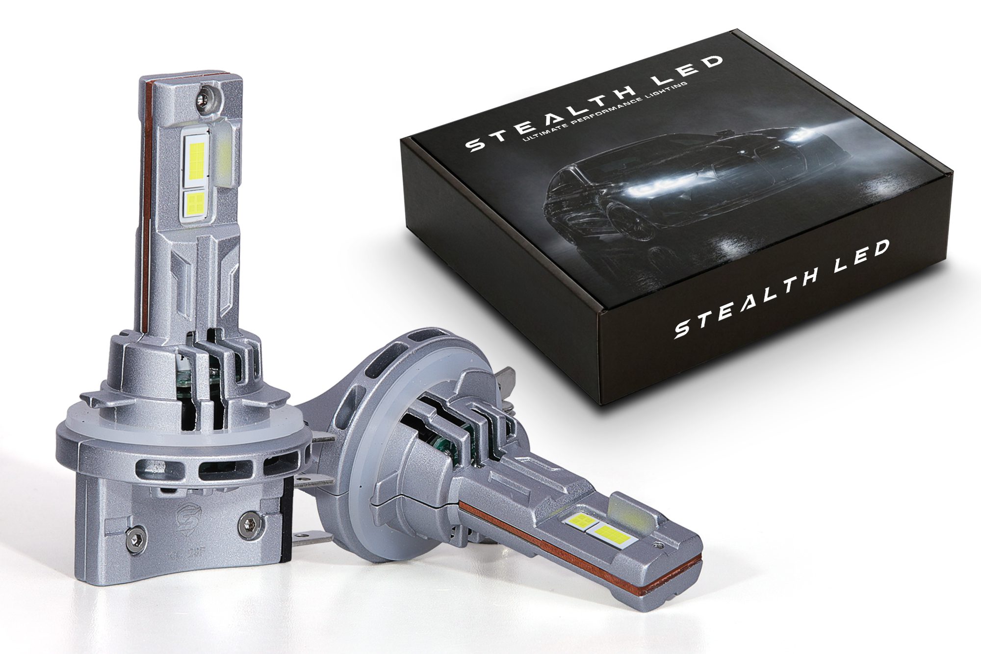 Stealth LED H15 Headlight Bulb Pair – 2800 lumens