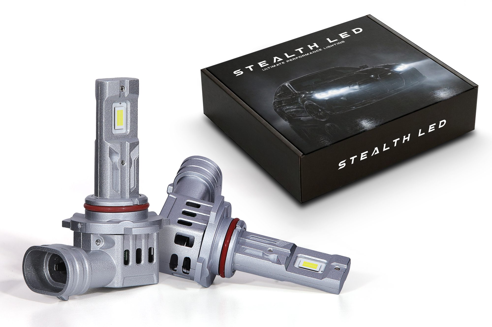 Stealth LED HB3 Headlight Bulb Pair – 2800 lumens