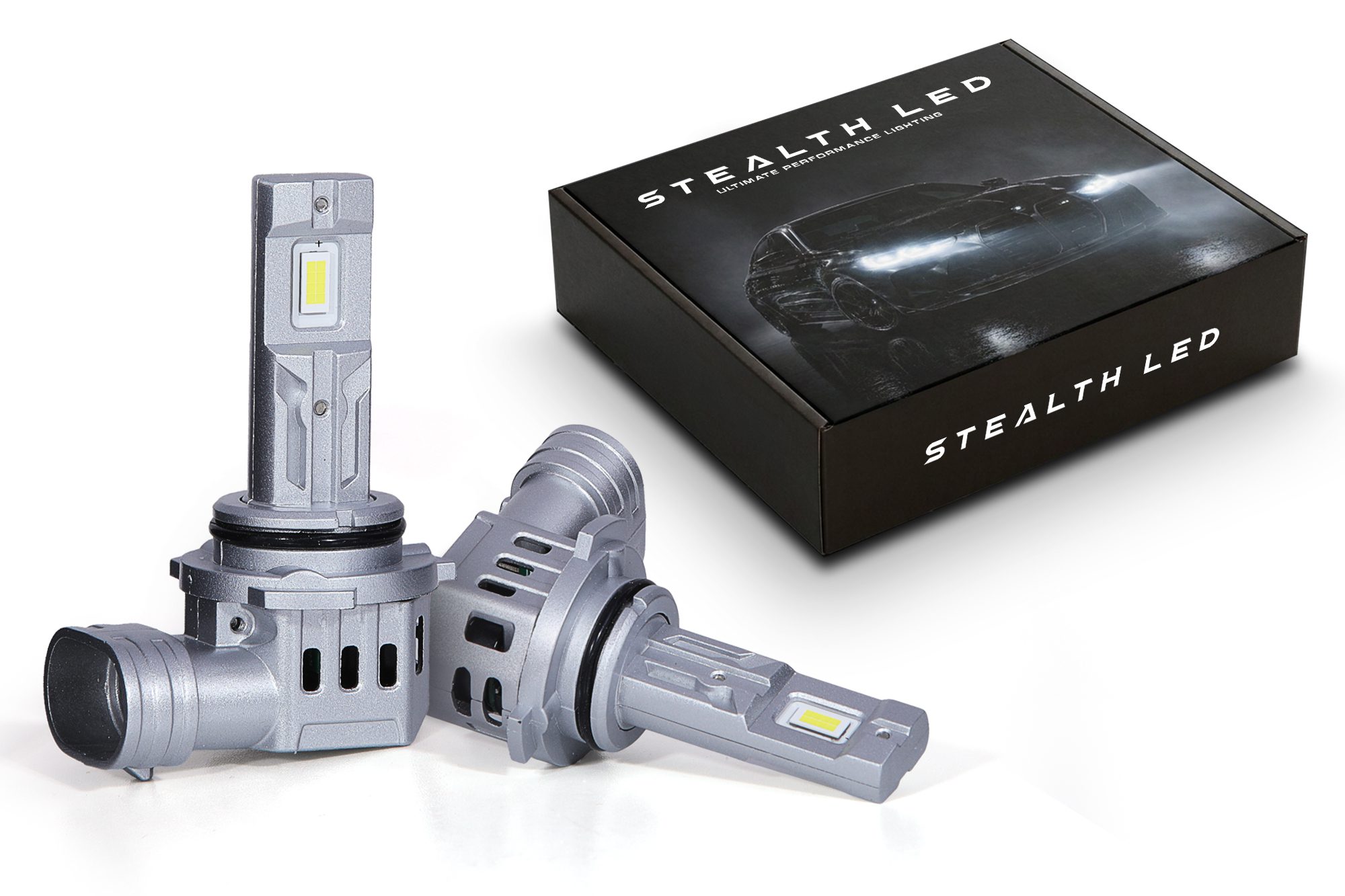 Stealth LED HB4 Headlight Bulb Pair – 2800 lumens