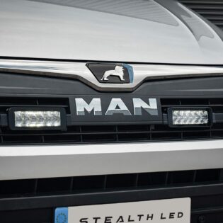 Stealth LED MAN TGE 2017+ Twin 7" Luminous LED Integration Kit - 10,080 Lumens