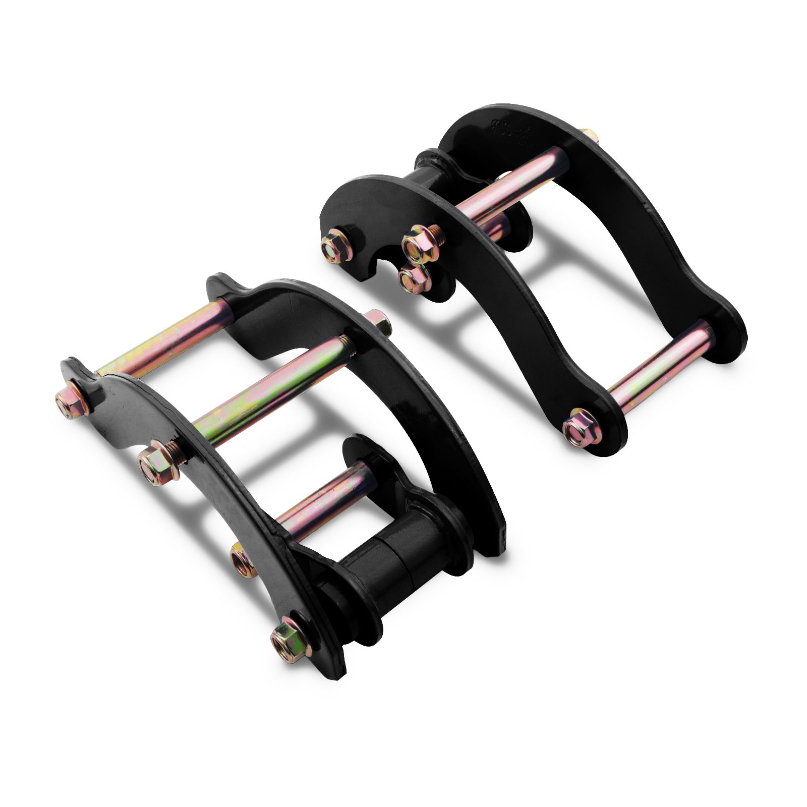 Mitsubishi L200 Triton 06-19 2" Black Rear Lift Shackles